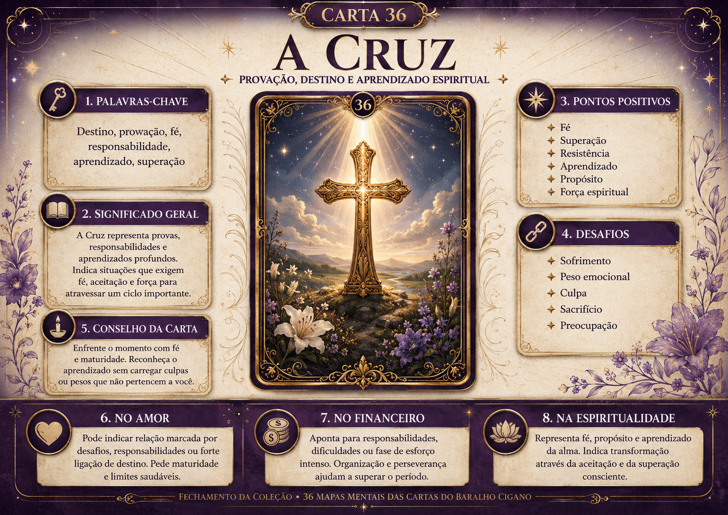 Mapa Mental — Carta 36 · A Cruz